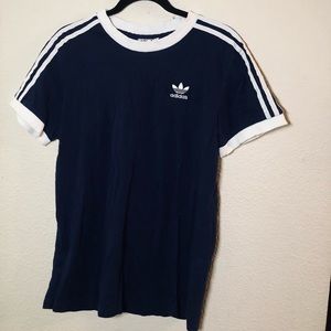 Adidas Navy blue Small Tee shirt